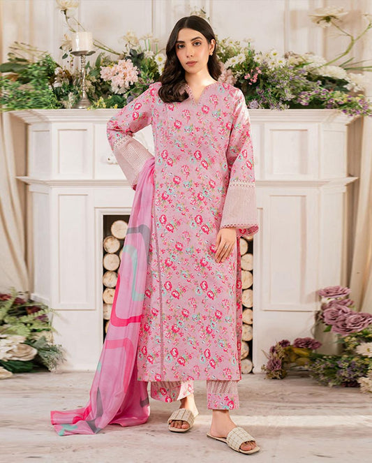 KIARA PRINTED LAWN 3PC